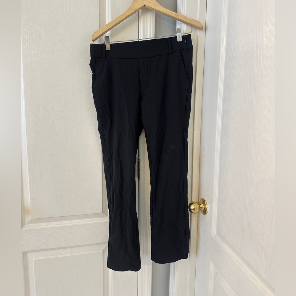 Golftini | Black Athletic Dress Pants - Picture 2 of 10